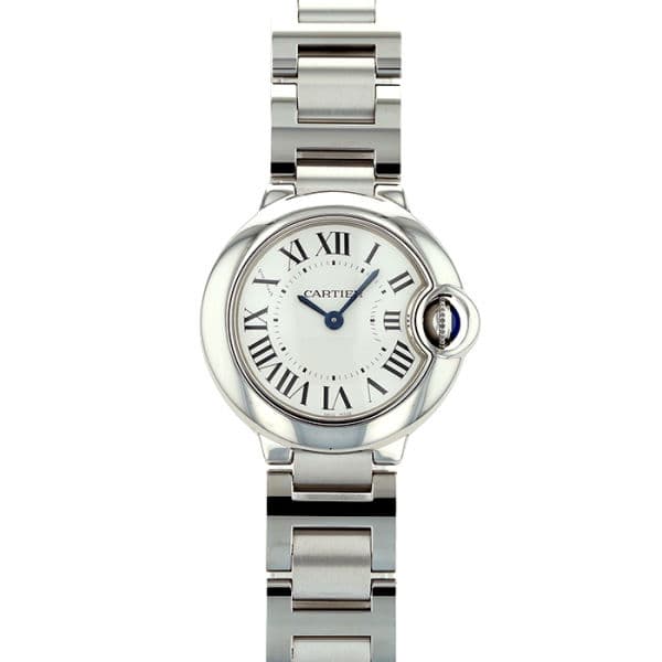 New]Cartier baron blue 28mm CARTIER BALLON BLEU 28MM/W69010Z4 [Ladies] - BE  FORWARD Store