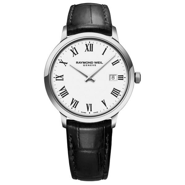 Raymond weil ladies watch leather strap hotsell