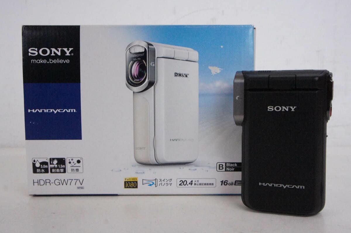 SONY ソニー HDR-GW77V ブルー 元箱 動作OK 1週間保証 /9677 SONY ソニー HDR-GW77V ブルー 元箱 動作OK 1週間保証 /9677