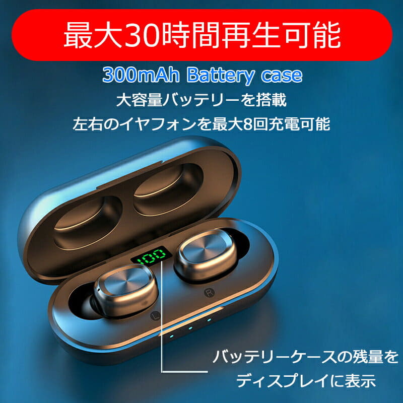 New Tws Wireless Bluetooth Earphone Perfection Headphones Earphone Headset Hifi Automatic Pearingukanaru Type Both Ears One Ear Microphone Long Time Call Waterproofing Jogging Android Ios Windows Pc Be Forward Store