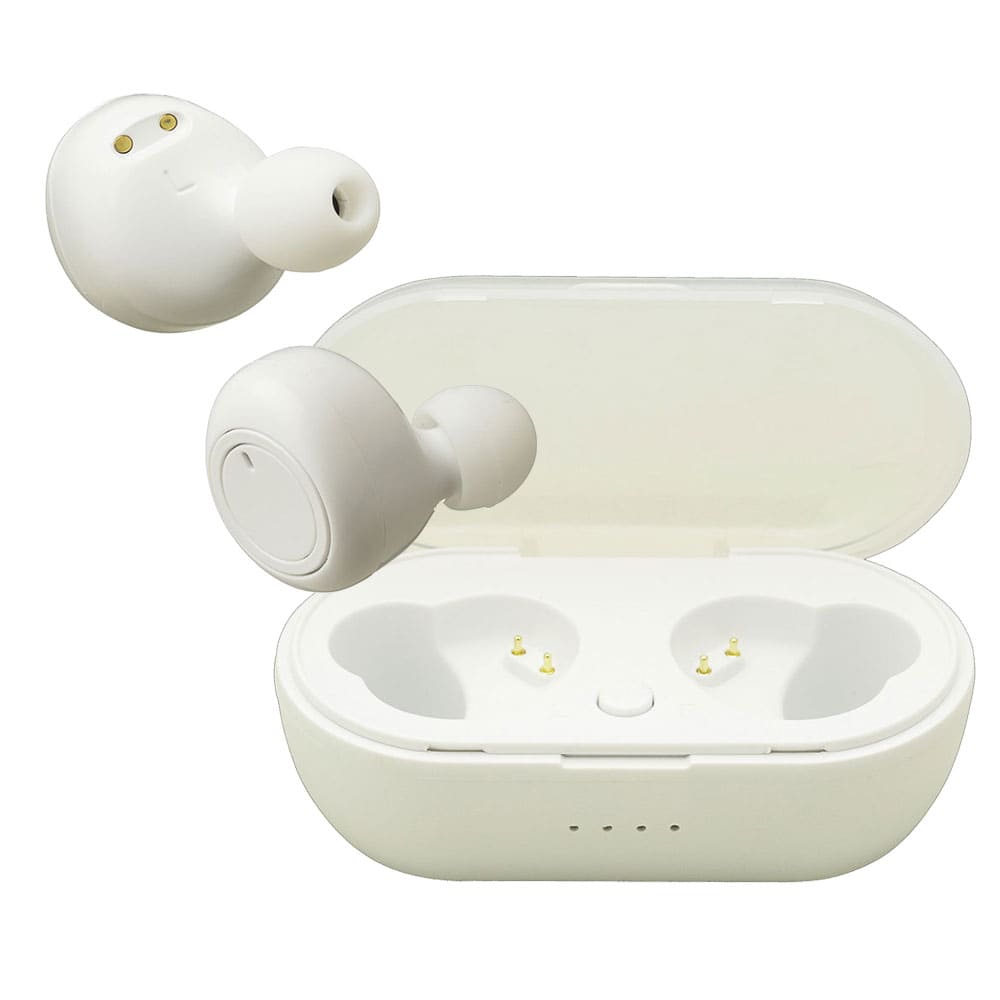 [New]tanoshiikaisha terra toe roux wireless earphone quartz white TA ...