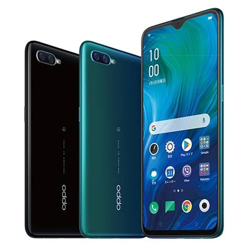 OPPO Reno A ブラック　SIMFREE 64GB New]OPPO Reno A 64GB SIM-free [Black] smartphone - BE FORWARD Store