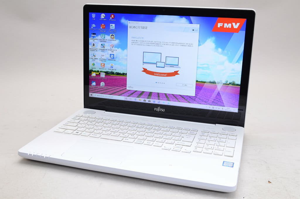 Used]Fujitsu LIFEBOOK AH AH78/W FMVA78WWZ1 Urban White - BE  