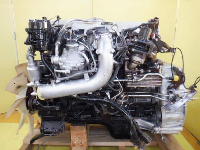 [Used]4M50 Engine Mitsubishi Fuso Fighter Mignon 2007 PA-FK71D - BE ...