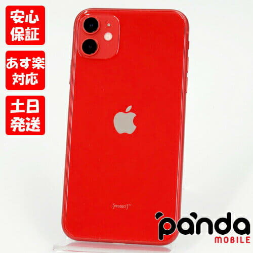[Used]Apple iPhone11 128GB Red SIM free MWM32J / A - BE FORWARD Store