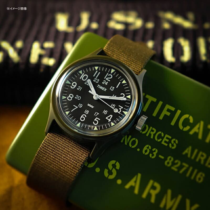 New TIMEX The Original Camper original camper 36mm green TW2P88400