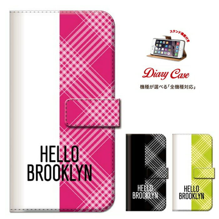New Iphone8 Plus Iphone7 Case New York Street Notebook Type Notebook Case Checked Pattern Xperia Z5 Z4 Z3 Compact Sh 01g Sc 01g Sh 05f Sh 02h Shl25 Shv31 F 01h Sh 01h Zenfone 2 Case Be Forward