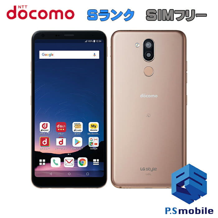 Used]Use of limit ○ SIM-Free Gold Wi-Fi LG out of the L-01L