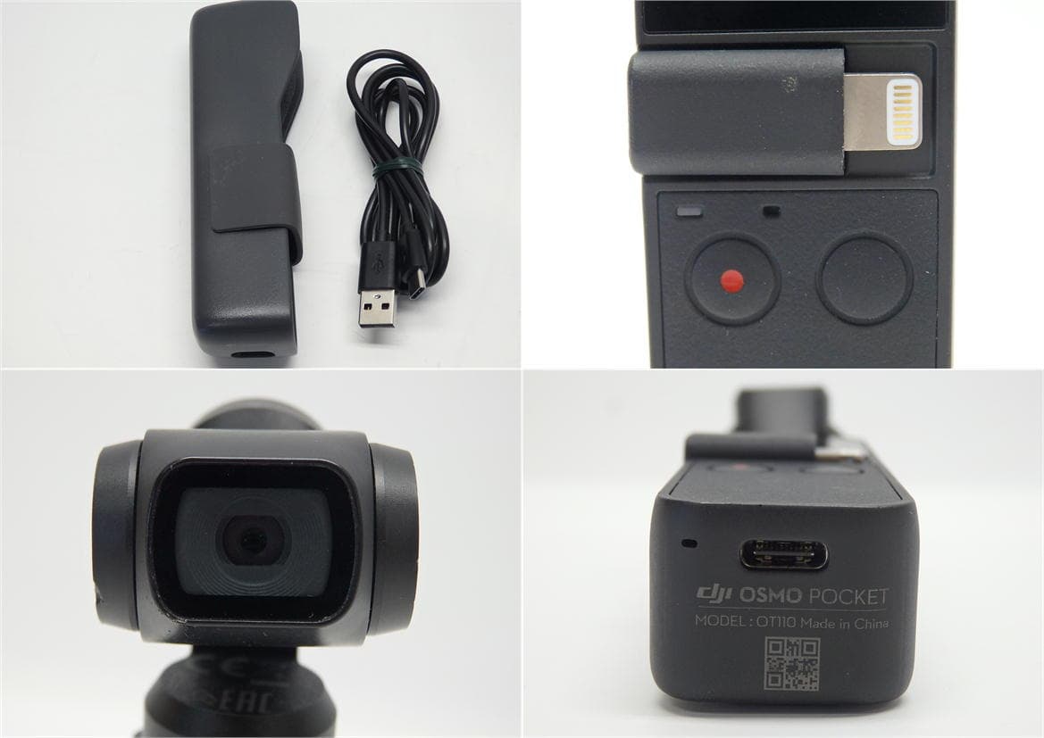 [Used]OSMO POCKET OT110 　 DJI (DJI) gimbal Camera 　 product rank 　 ☆☆☆☆  There are a wound and an oily look, the dirt that 　 　 　 is small, but is  the