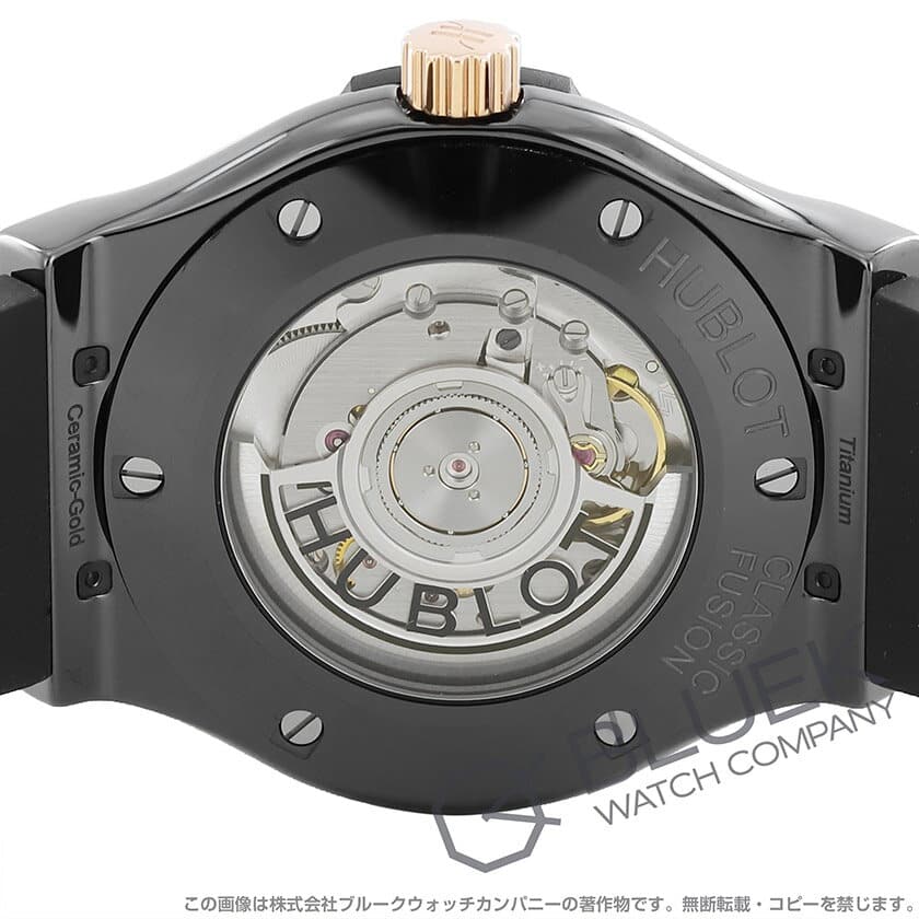 [New]HUBLOT Classic fusion ceramic King Gold mens HUBLOT 542.CO.1181.RX BE FORWARD Store