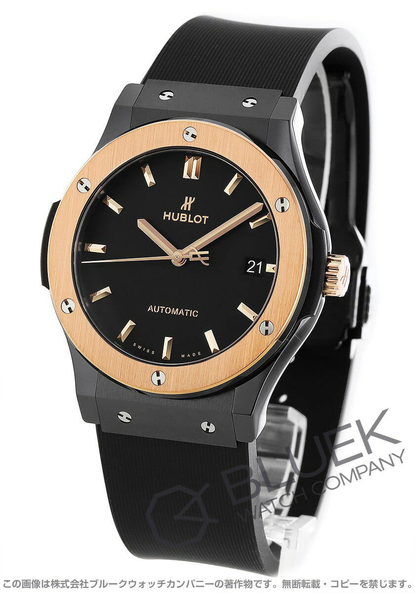 New HUBLOT Classic fusion ceramic King Gold mens HUBLOT 511.CO.1181RX BE FORWARD Store