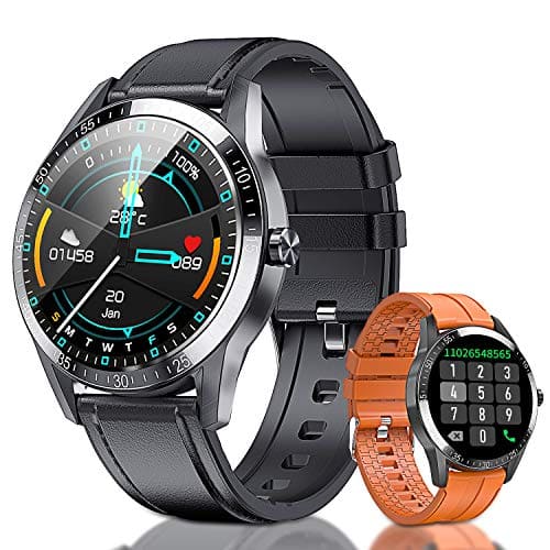 New]Smart AOYODKG, 1.28 inches of bracelet Ladies mens waterproofing IP68  sleep monitoring Sphygmomanometer Bluetooth 5.0 Android iOS correspondence  (Black) - BE FORWARD Store