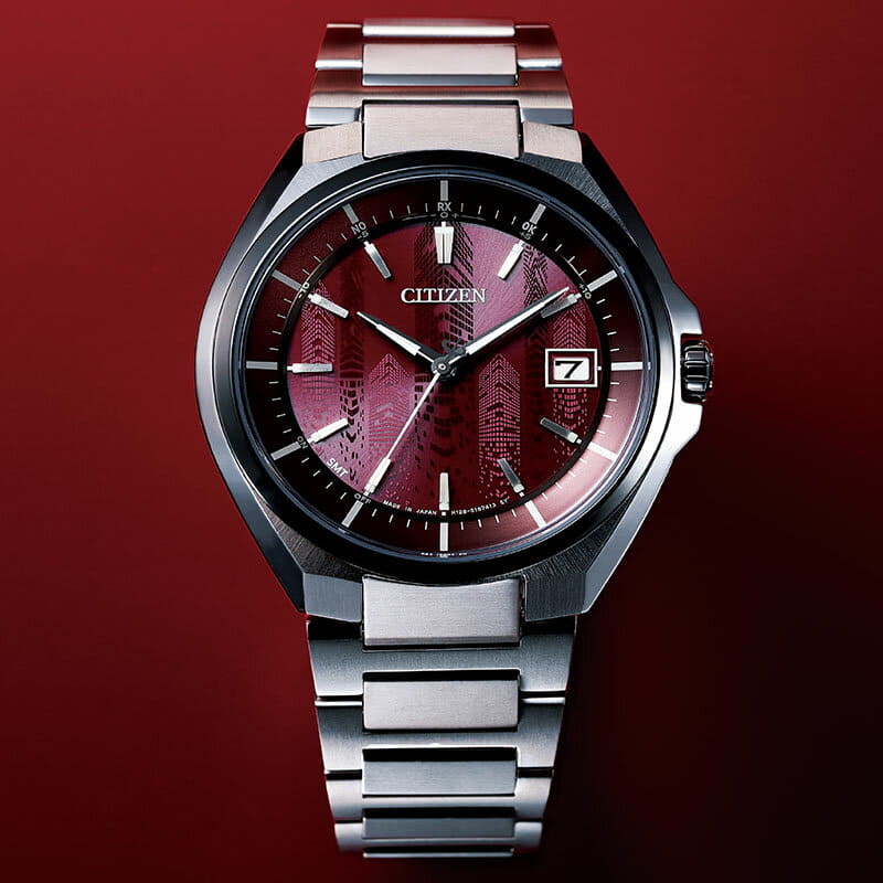 New]It is winter on a CITIZEN ATTESA passion collection solar radio time  signal Citizen ATTESA JOUNETSU COLLECTION mens red CB3016-51Z red elegant  sporty birthday of the cool waterproofing titanium passion - BE