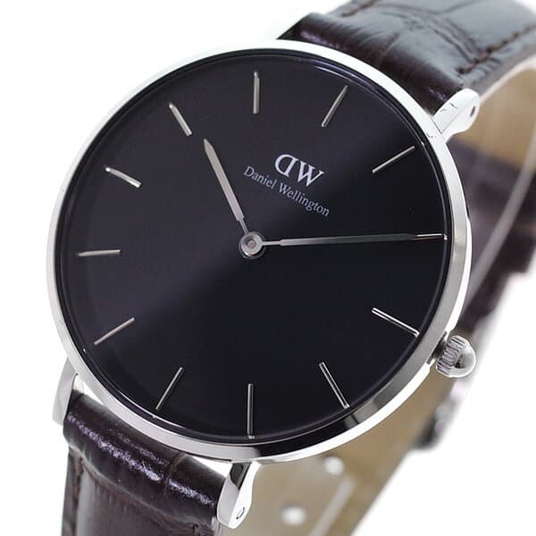 New Daniel Wellington DANIEL WELLINGTON Ladies DW00100182 quartz Black brown BE FORWARD Store