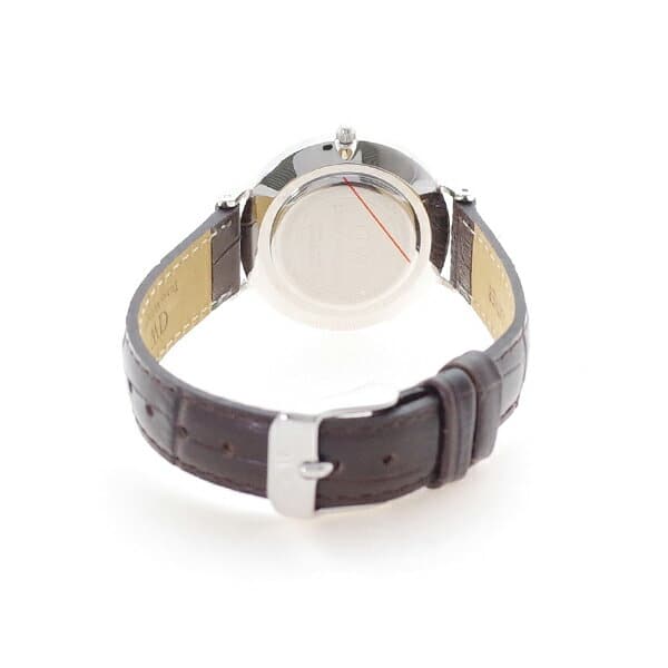 New Daniel Wellington DANIEL WELLINGTON Ladies DW00100182 quartz Black brown BE FORWARD Store