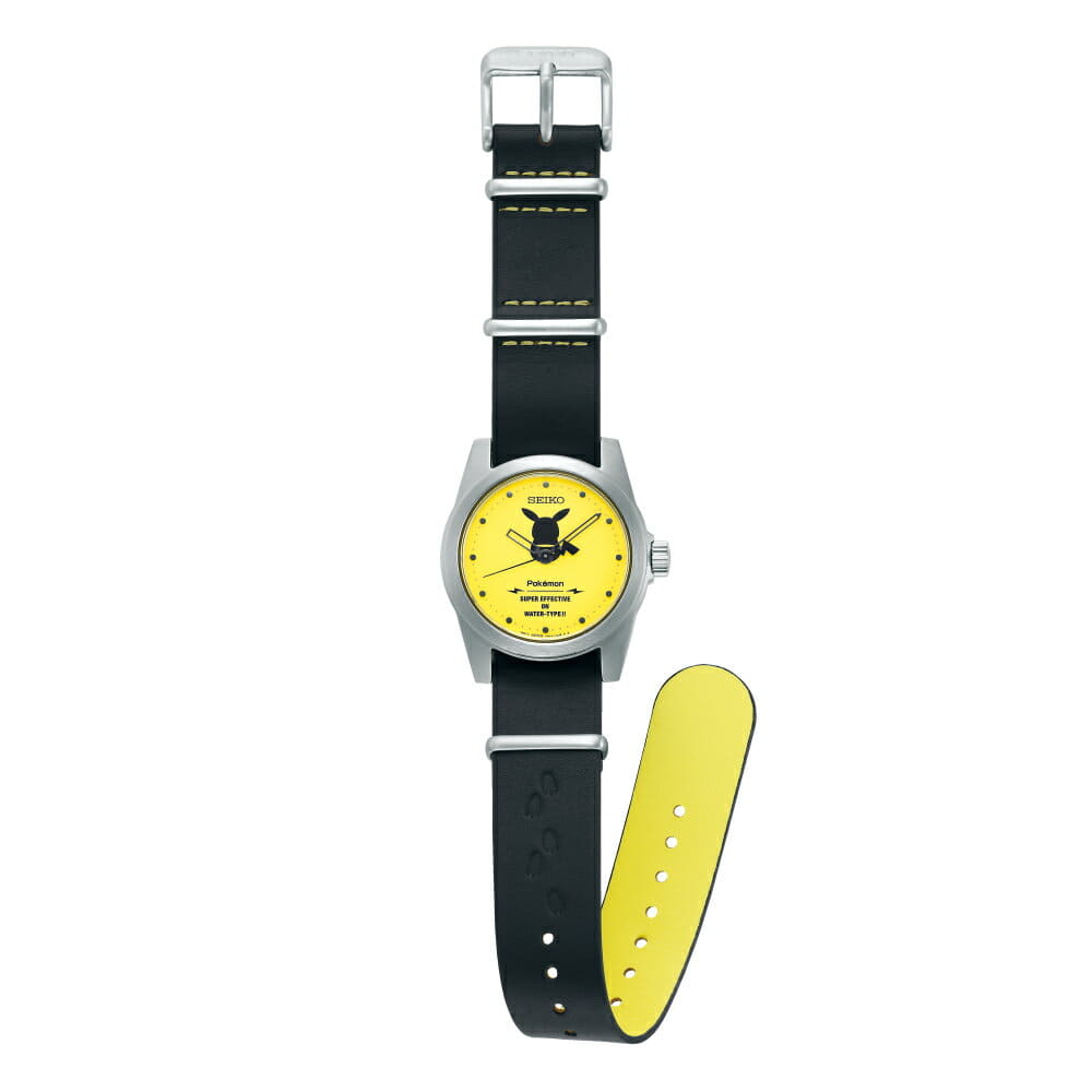 New SEIKO SEIKO SCXP175 SEIKO selection SEIKO SELECTION Pokemon special model Pikachu icon unisex Ladies quartz cowhide band analog BE FORWARD Store