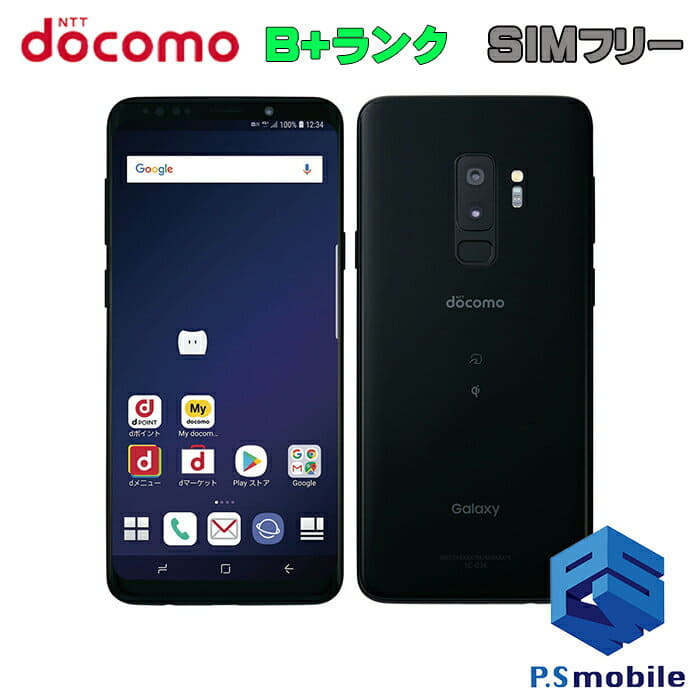 SAMSUNG Galaxy s9+ sc-03k Galaxy SC-03K S9+ ブラック（ジャンク品