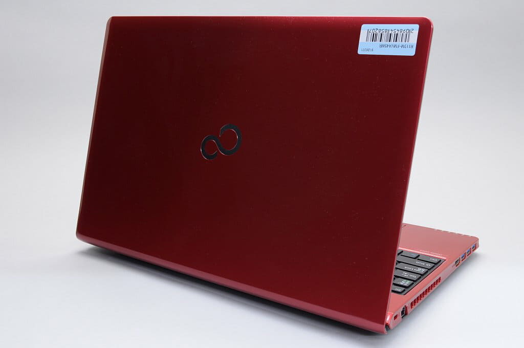 Used]Fujitsu LIFEBOOK AH AH45/W FMVA45WR ruby red - BE FORWARD Store