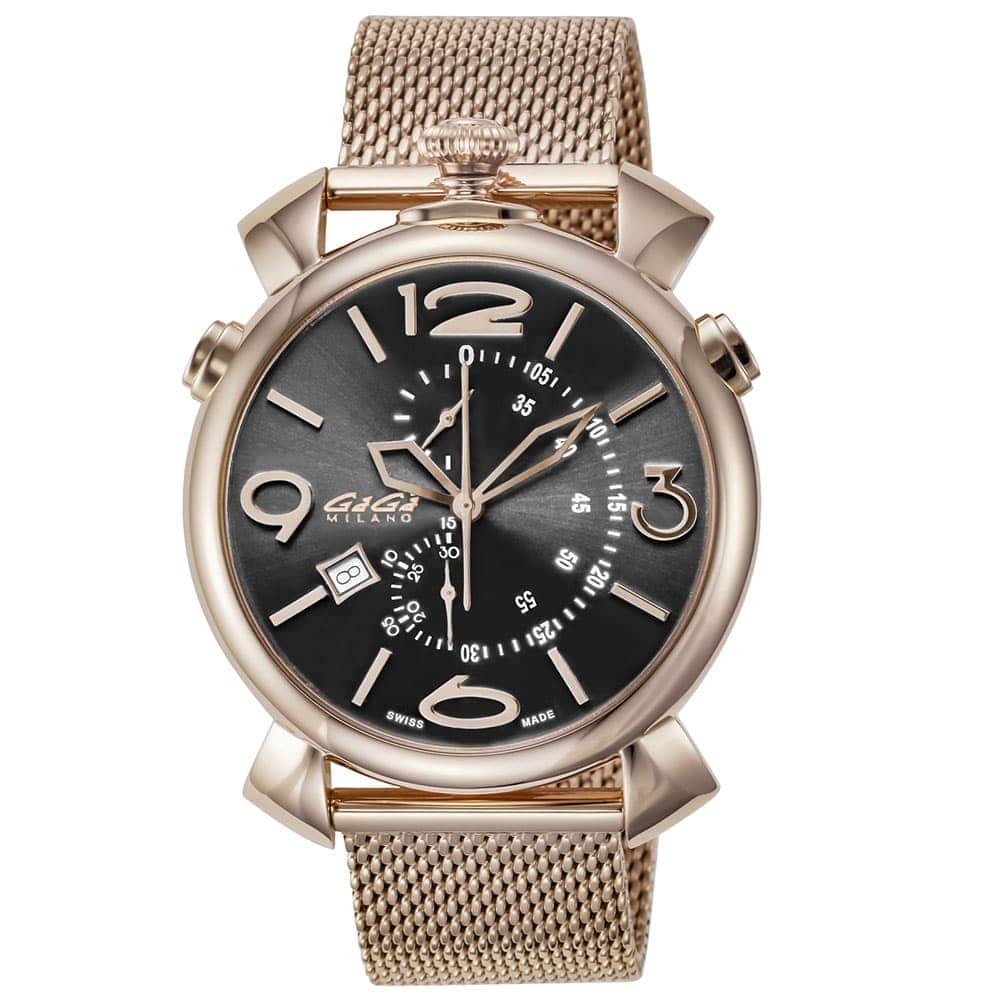 New]Ga Ga MILANO GaGa MILANO mens Ladies unisex THIN CHRONO