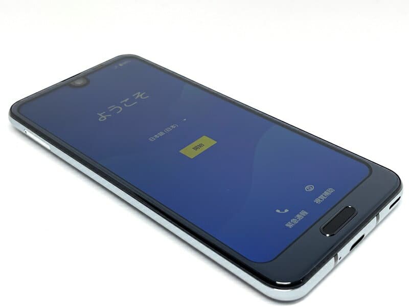 Used]Use of SH-03K AQUOS R2 limit ○ SIM-Free premium Black Wi-Fi