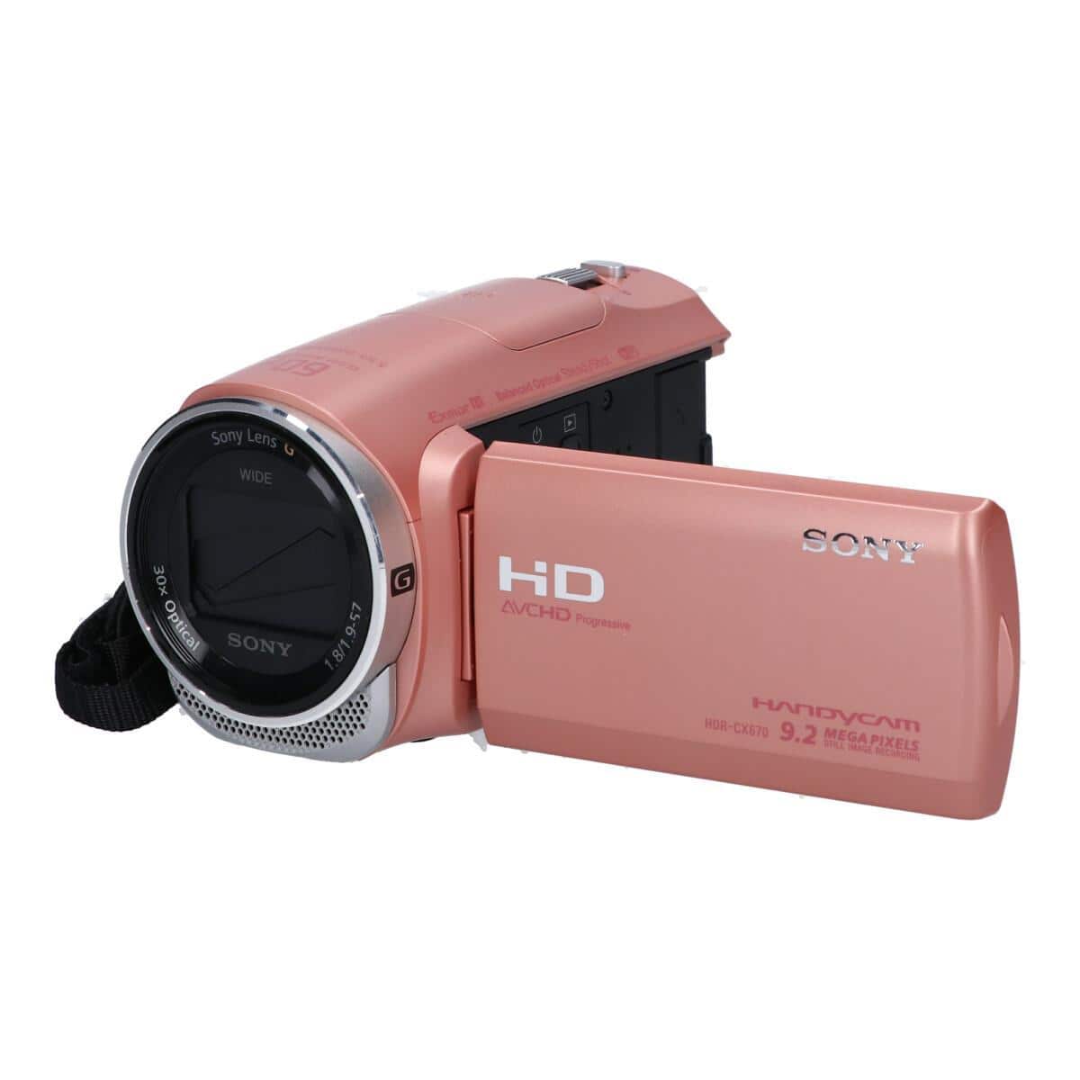 SONY ソニー HANDYCAM HDR-CX670 9.2MEGA #660 - ビデオカメラ