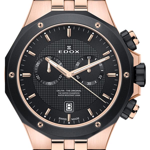 New]edokkusu [EDOX] delphin original Chronograph [DELFIN ORIGINAL