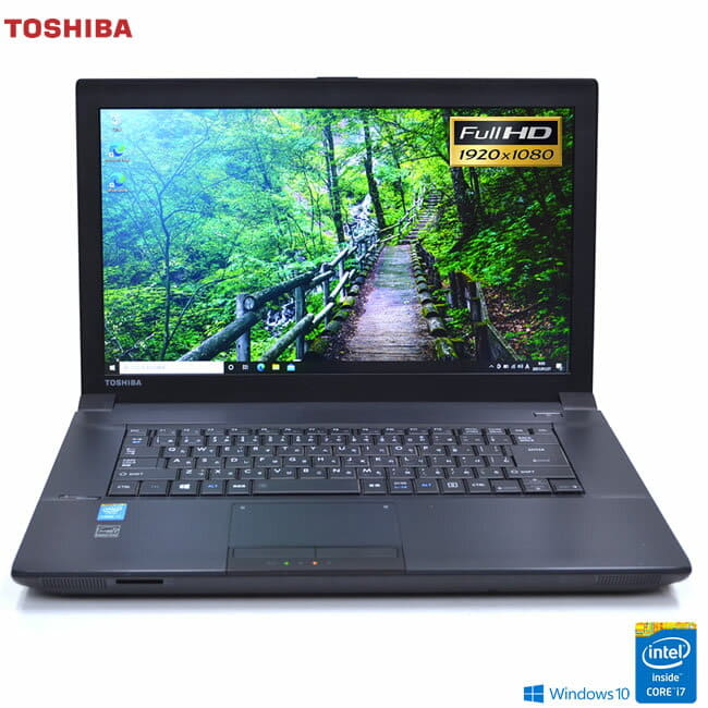 [Used]Full HD 　 TOSHIBA dynabook Satellite B554/M Core i7 4610M memory 8G  HDD1000G Windows10 Wi-Fi multi-Bluetooth