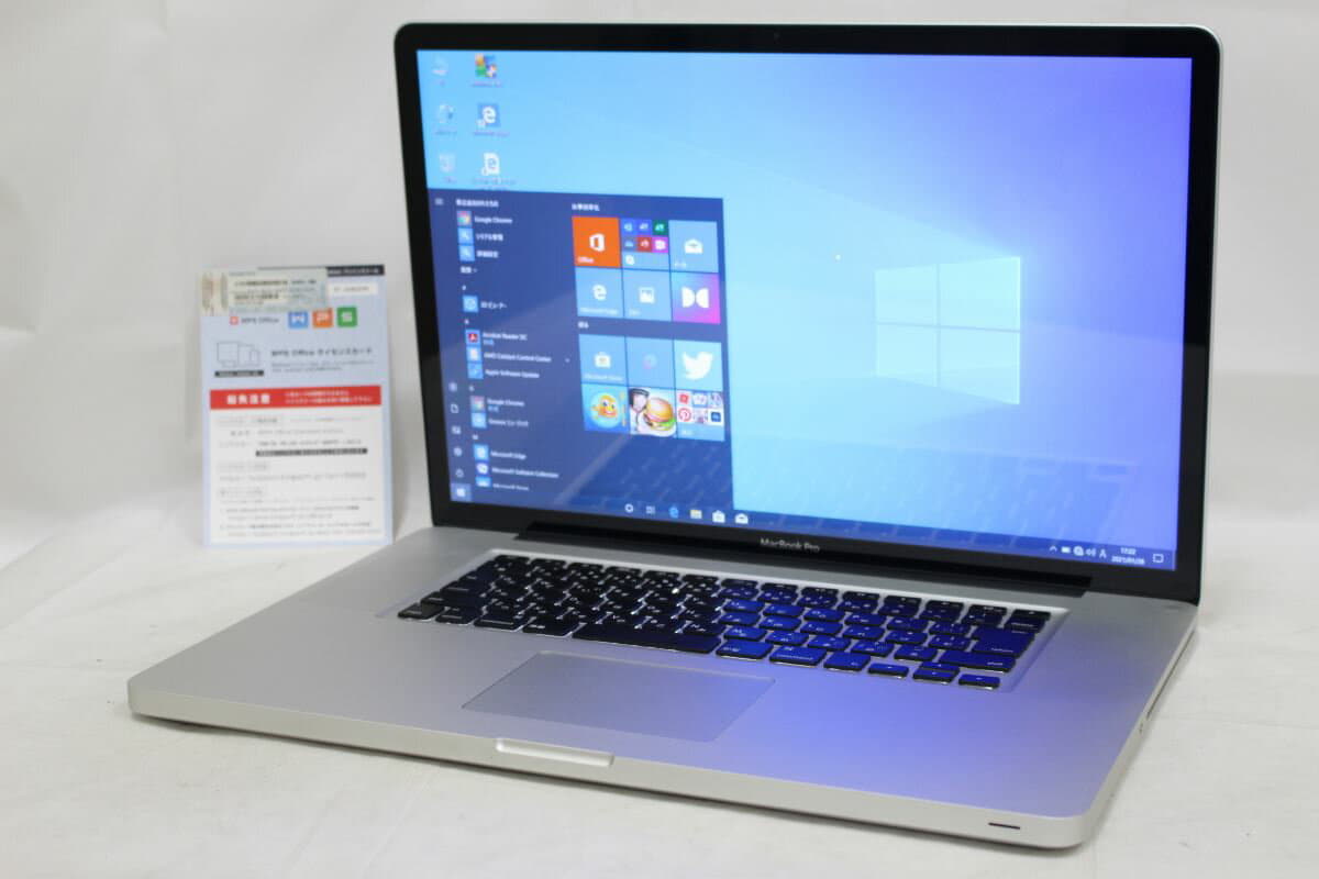 Used]17 inches Apple MacBook Pro A1297 Early 2011 17-MC725LL/A 