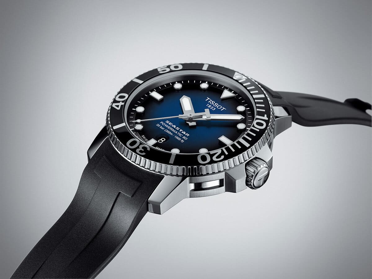 New]It is up to 36 times TISSOT TISSOT mens sea star 1000 automatic SEASTAR  1000 POWERMATIC 80 Automatic winding T120.407.17. 041.00 - BE FORWARD Store
