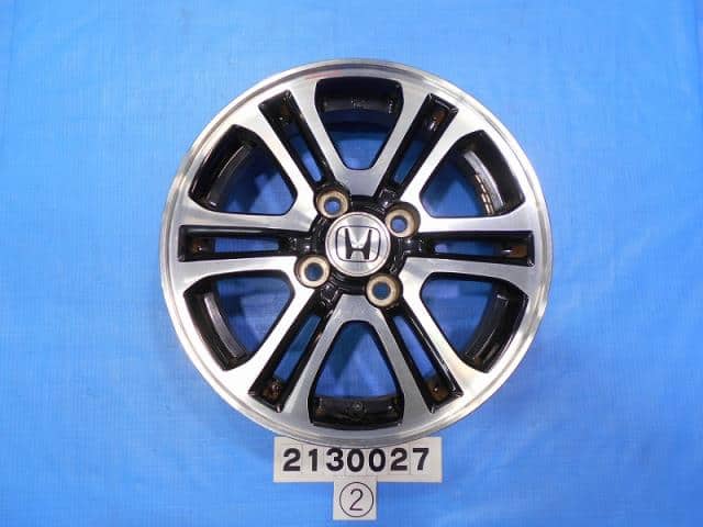 [Used]N-BOX Custom JF1 aluminum wheel 42700TY5N81ZA - BE FORWARD Auto Parts