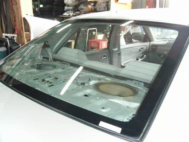 Used Capella Gf8p Rear Windshield Back Window Glass G14h63930b Be Forward Auto Parts - Diy Child S Hooded Capella