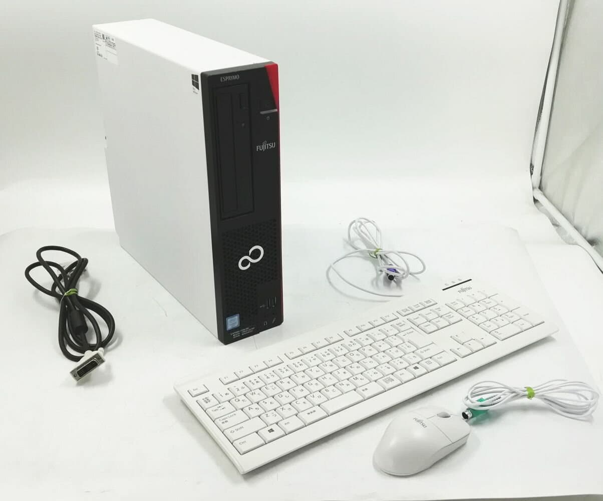 Used]with the mouse keyboard Fujitsu ESPRIMO D586/MX Core i5-6500