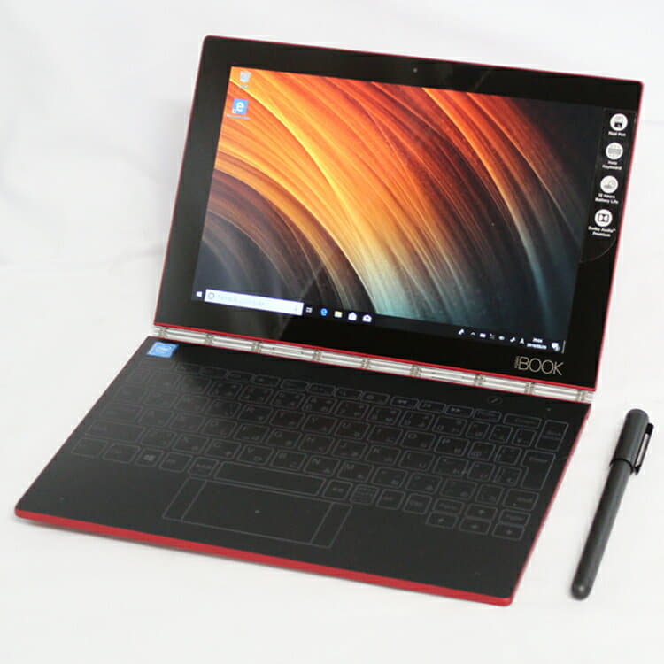 Used]Lenovo Yoga Book YB1-X91F Atom memory 4GB SSD128GB 10.1 type