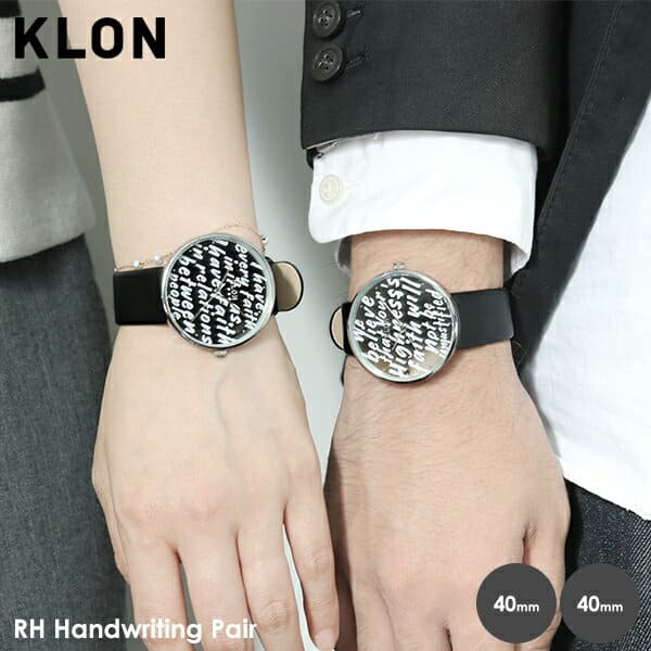 New]KLON clone RH Handwriting 40mm pair product - BE FORWARD Store
