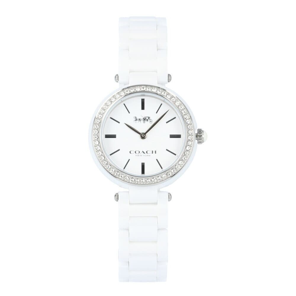 Coach white ceramic watch Clearance