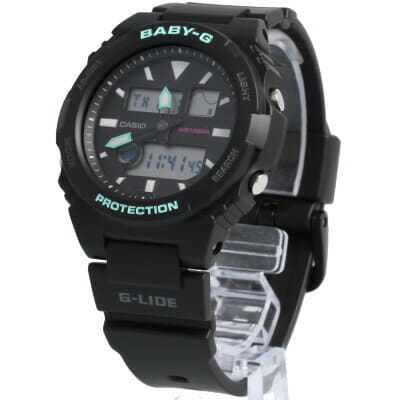 あいCASIO BABY-G BAX-100-1AJF ブラック　新品 New]CASIO Casio Baby-G BAX-100-1A Ladies G-LIDE waterproofing - BE