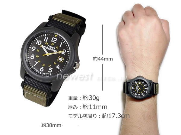 New]TIMEX Timex EXPEDITION CAMPER Expedition camper full size T42571 Black  X khaki - BE FORWARD Store