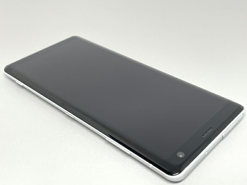 Used]801SO Xperia XZ3 SIM-Free white silver SoftBank Xperia - BE