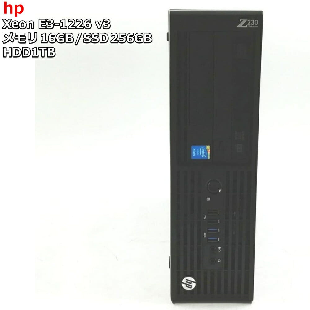 Windows10Pro 64BIT HP Z230 Xeon E3 1226 【公式通販】