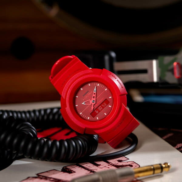 New Casio Casio Aw 500bb 4ejf G Shock G Shock Mens Model Red Quartz Resin Band Be Forward Store
