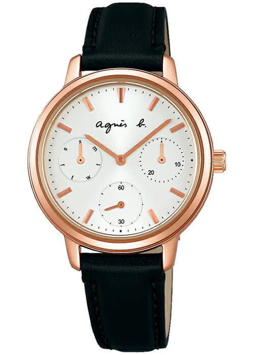 New]agnes b. Agnes b. sam Sam FCST989 Ladies quartz battery type