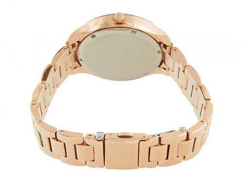 New]fob watch MK4557 - Liliane Three-Hand Stainless Steel Watch - Rose Gold  for the Michael Kors Michael Kors Ladies - BE FORWARD Store