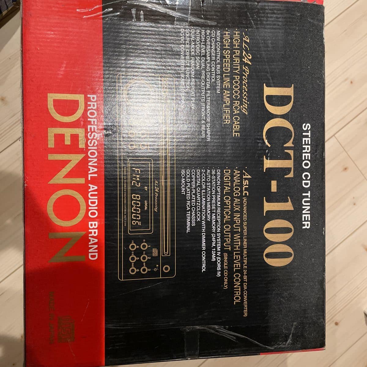 Denon Dct 100 Black Face Cd Tuners Croooober