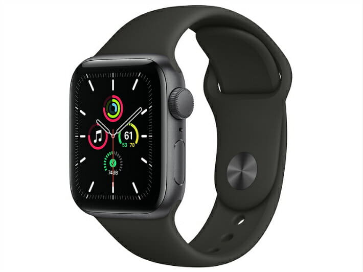 New]Apple Watch SE GPS model 40mm MYDP2J/A [Black band] apple 4549995162639  - BE FORWARD Store