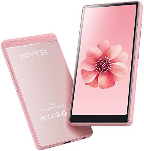 New 4 Inches Of Mp4 Player Agptek Mp4 Player Touch Screen Hd 8g Type C Terminal Digital Audio Player Digital Reading Device Music Fm Radio Recording Super Pink For Wi Fi Be Forward Store