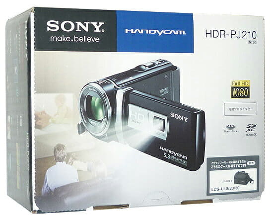 Used]There is digital HD video camera HANDYCAM HDR-PJ210/B former