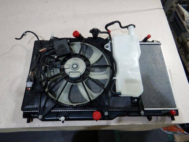 [Used]Demio DJ5AS radiator S55215200D - BE FORWARD Auto Parts