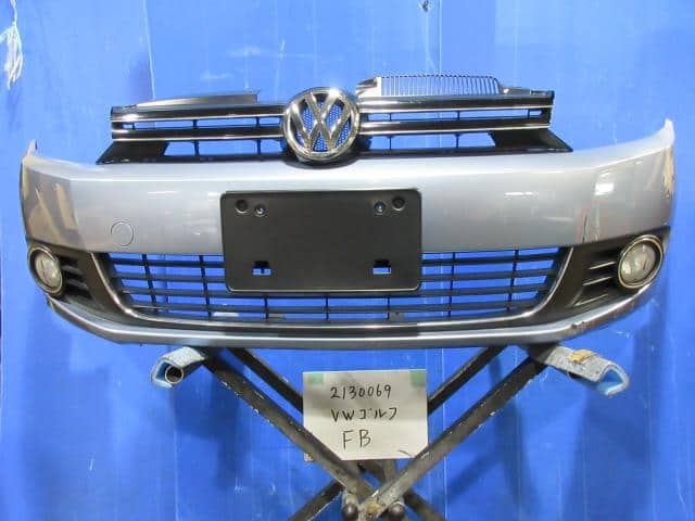 Used]VW Golf 1KCAX Front Bumper Assy BE FORWARD Auto Parts