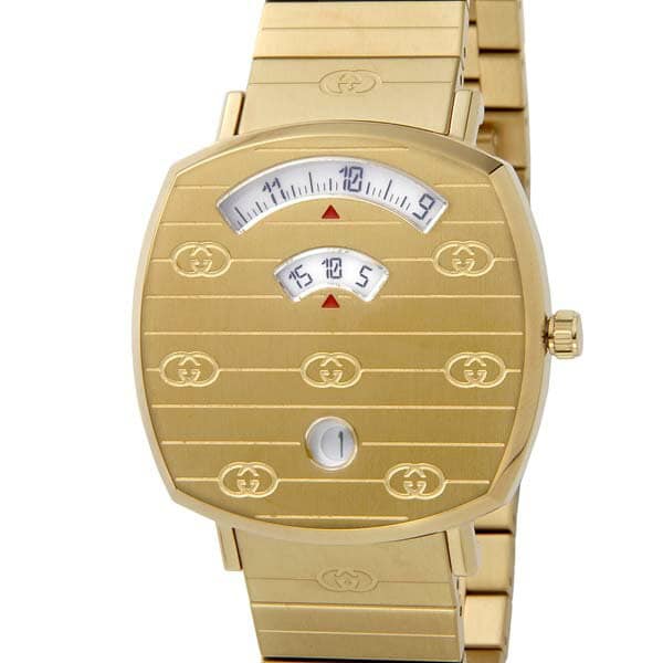 New]Gucci GUCCI YA157403 GRIP grip Gold 