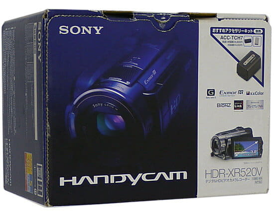 SONY HDR-XR520V NP-100FHつき 動作OK】ナイトショットOK SONY